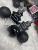 Set globuri si decoratiuni de Craciun, 77 piese, diverse dimensiuni, negru Household NewTrend