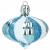 Set globuri si decoratiuni de Craciun, 77 piese, diverse dimensiuni, albastru Household NewTrend