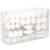 Set globuri si decoratiuni de Craciun, 72 piese, diverse dimensiuni, alb Household NewTrend