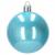 Set globuri de Craciun Inedit, 30 bucati, 6cm, transparente si albastru Household NewTrend