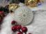 Set globuri de Craciun cu modele de sarbatori, 30 bucati, 7cm, alb auriu Household NewTrend