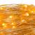 Instalatie lumina decorativa cu 100 LED-uri, 5m, cu alimentare pe baterii, iluminare galbena Household NewTrend