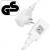 Ghirlanda luminoasa tip perdea cu flash 500 LED-uri, 20m, pentru interior/exterior, iluminare galbena Household NewTrend