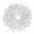 Ghirlanda luminoasa tip perdea cu flash 500 LED-uri, 20m, pentru interior/exterior, iluminare galbena Household NewTrend