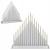 Lumanari decorative de Craciun, 33 becuri tip LED, culoare argintiu Household NewTrend