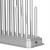 Lumanari decorative de Craciun, 33 becuri tip LED, culoare argintiu Household NewTrend