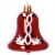 Set globuri si decoratiuni de Craciun, 153 piese, diverse dimensiuni, rosu Household NewTrend