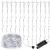 Ghirlanda luminoasa tip perdea 400 LED-uri, 3m, pentru interior/exterior, iluminare alba Household NewTrend