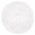 Covoras de pus sub bradul de Craciun, diametru 85 cm, imitatie blana alba Household NewTrend