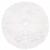 Covoras de pus sub bradul de Craciun, diametru 72 cm, imitatie blana alba Household NewTrend
