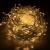 Ghirlanda luminoasa tip perdea 500 LED-uri, 20m, pentru interior/exterior, iluminare galbena, cu telecomanda Household NewTrend