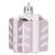 Set globuri si decoratiuni de Craciun, 77 piese, diverse dimensiuni, roz Household NewTrend
