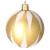 Set globuri si decoratiuni de Craciun, 77 piese, diverse dimensiuni, auriu Household NewTrend