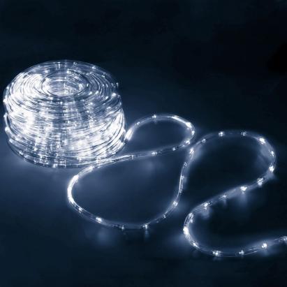 Instalatie tub furtun luminos pentru Craciun, 720 LED-uri, 30m, alb rece Household NewTrend