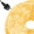 Instalatie tub furtun luminos pentru Craciun, 240 LED-uri, 10m, galben Household NewTrend
