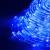 Instalatie tub furtun luminos pentru Craciun, 240 LED-uri, 10m, albastra Household NewTrend