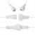 Ghirlanda luminoasa tip perdea 200 LED-uri, 8m, pentru interior/exterior, iluminare multicolora Household NewTrend