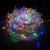 (DL) Ghirlanda luminoasa tip perdea 500 LED-uri, 20m, pentru interior/exterior, iluminare multicolora Household NewTrend