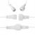 Ghirlanda luminoasa tip perdea 300 LED-uri, 12m, pentru interior/exterior, iluminare alba Household NewTrend