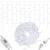 Ghirlanda luminoasa tip perdea 300 LED-uri, 12m, pentru interior/exterior, iluminare alba Household NewTrend