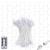 Ghirlanda luminoasa 300 LED-uri, 3m, pentru interior/exterior, telecomanda, iluminare alba Household NewTrend