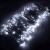 Ghirlanda luminoasa 300 LED-uri, 3m, pentru interior/exterior, telecomanda, iluminare alba Household NewTrend