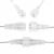 (DL) Instalatie lumina tip perdea cu 138 LED-uri, 2m, pentru interior/exterior, iluminare alb rece Household NewTrend