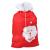 Sac de cadouri pentru Mos Craciun, 110x70cm, rosu Household NewTrend