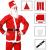 Set Costum de Mos Craciun pentru adulti, 5 piese, marime universala Household NewTrend
