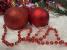 Set globuri si decoratiuni de Craciun, 51 piese, diverse dimensiuni, rosu Household NewTrend