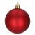 Set globuri si decoratiuni de Craciun, 51 piese, diverse dimensiuni, rosu Household NewTrend