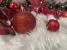Set globuri si decoratiuni de Craciun, 51 piese, diverse dimensiuni, rosu Household NewTrend