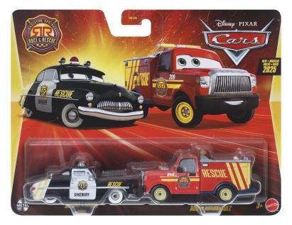 CARS3 SET 2 MASINUTE METALICE SHERIFF SI ADAM ROADRIGUEZ SuperHeroes ToysZone