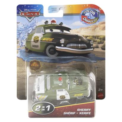 CARS MASINUTA SHERIFF CU CULORI SCHIMBATOARE SuperHeroes ToysZone