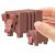 MINECRAFT CRAFT A BLOCK FIGURINA ARMADILLO SI BABY ARMADILLO 8CM SuperHeroes ToysZone