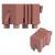 MINECRAFT CRAFT A BLOCK FIGURINA ARMADILLO SI BABY ARMADILLO 8CM SuperHeroes ToysZone