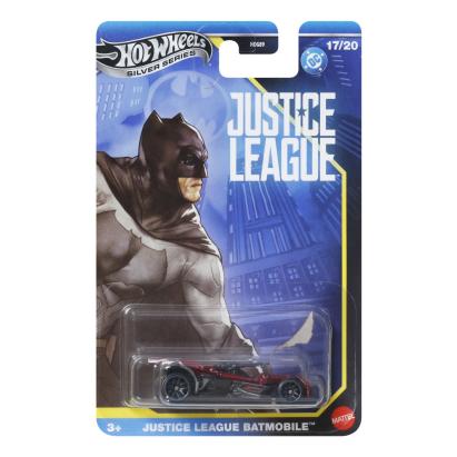 HOT WHEELS MASINA METALICA TEMATICA BATMAN JUSTICE LEAGUE BATMOBILE SCARA 1 LA 64 SuperHeroes ToysZone