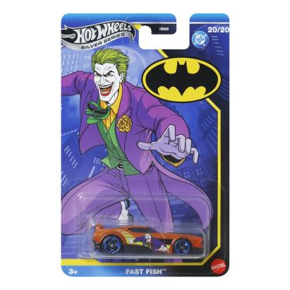 HOT WHEELS MASINA METALICA TEMATICA BATMAN FAST FISH SCARA 1 LA 64 SuperHeroes ToysZone