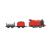 THOMAS LOCOMOTIVA MOTORIZATA CLASIC JAMES CU 2 VAGOANE SuperHeroes ToysZone