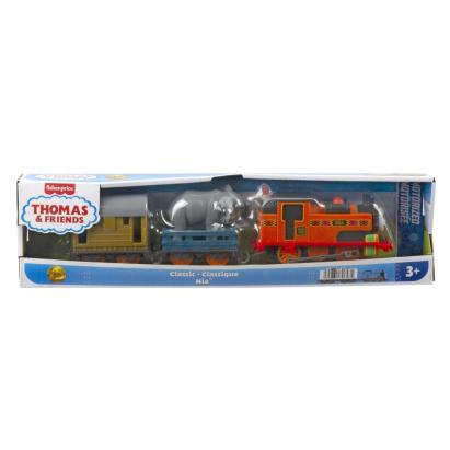 THOMAS LOCOMOTIVA MOTORIZATA NIA CU 2 VAGOANE SuperHeroes ToysZone
