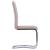 Scaune de bucătărie cantilever 2 buc. cappuccino piele eco GartenMobel Dekor