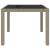 Set mobilier de exterior cu perne, 3 piese, bej, poliratan GartenMobel Dekor