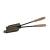 Prajitor slanina, presa fonta, cu maner din lemn 46 cm, 15x15 cm, Premium GartenVIP DiyLine