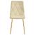 Scaun bucatarie/living, Artool, Libra, catifea, metal, bej si auriu, 45x54x86.5 cm GartenVIP DiyLine