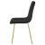 Scaun bucatarie/living, Artool, Libra, catifea, metal, negru si auriu, 45x54x86.5 cm GartenVIP DiyLine
