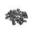 Ornament plastic auto negru mat litere si cifre 3D Cod: AL1526 Automotive TrustedCars