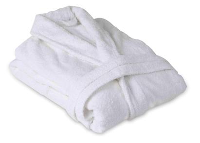 Halat de baie alb hotel Somnart unisex 100% bumbac, 400gsm, marimea S-M Relax KipRoom