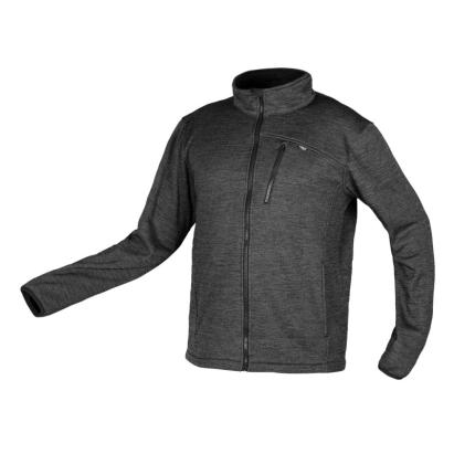 Hanorac cu fermoar OUTDOOR, piqué, gri HardWork ToolsRange