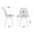 Scaun bucatarie/living, stofa, lemn, verde marin, 49x55x82 cm, Alta GartenVIP DiyLine