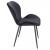 Scaun bucatarie/living, Jumi, Veira, catifea, metal, negru, 52x57x85 cm GartenVIP DiyLine